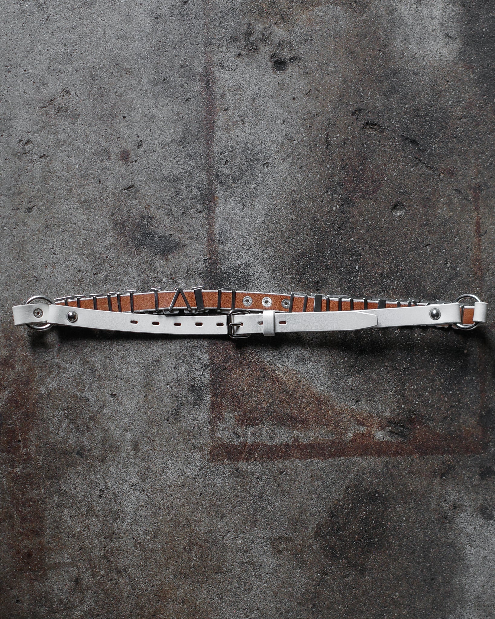Hysteric Glamour Studded Logo Belt