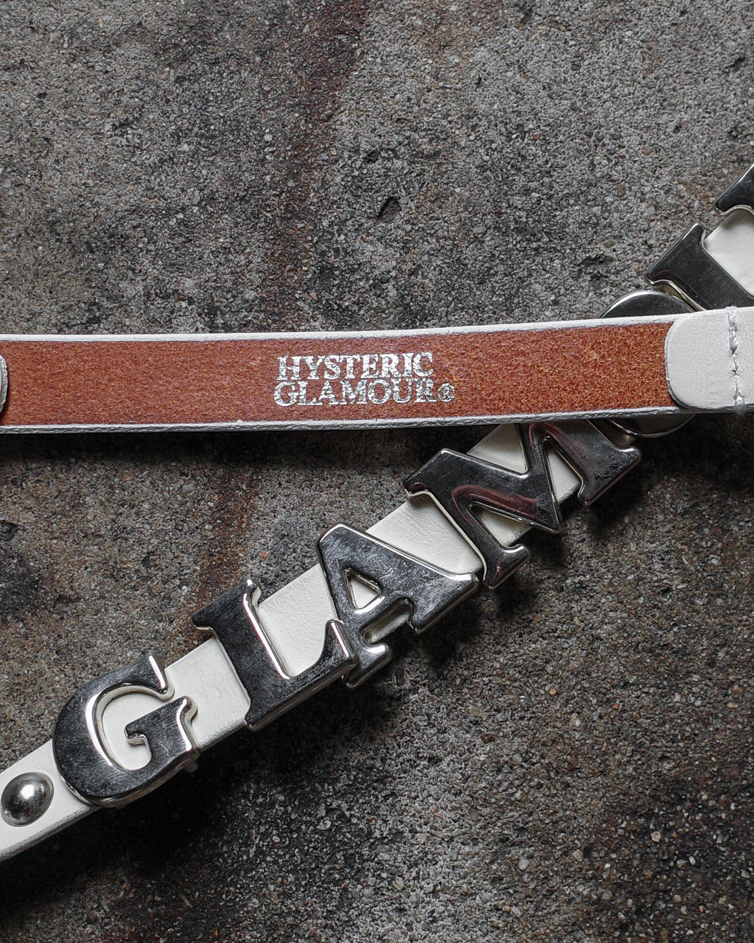 Hysteric Glamour Studded Logo Belt