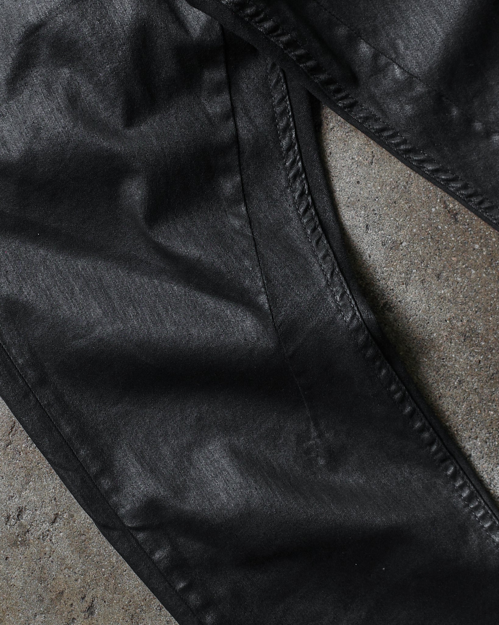 Rick Owen FW15 Detroit Cut SBW Waxed Denim