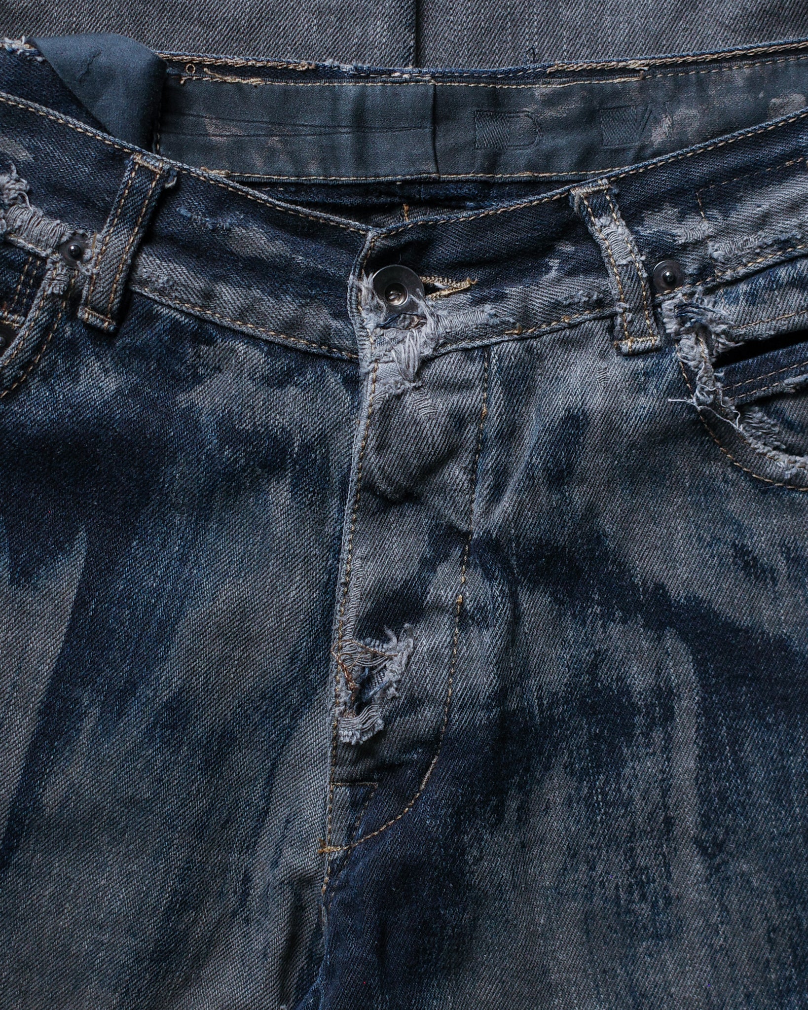 Rick Owens SS09 Repaired Hogwash Denim
