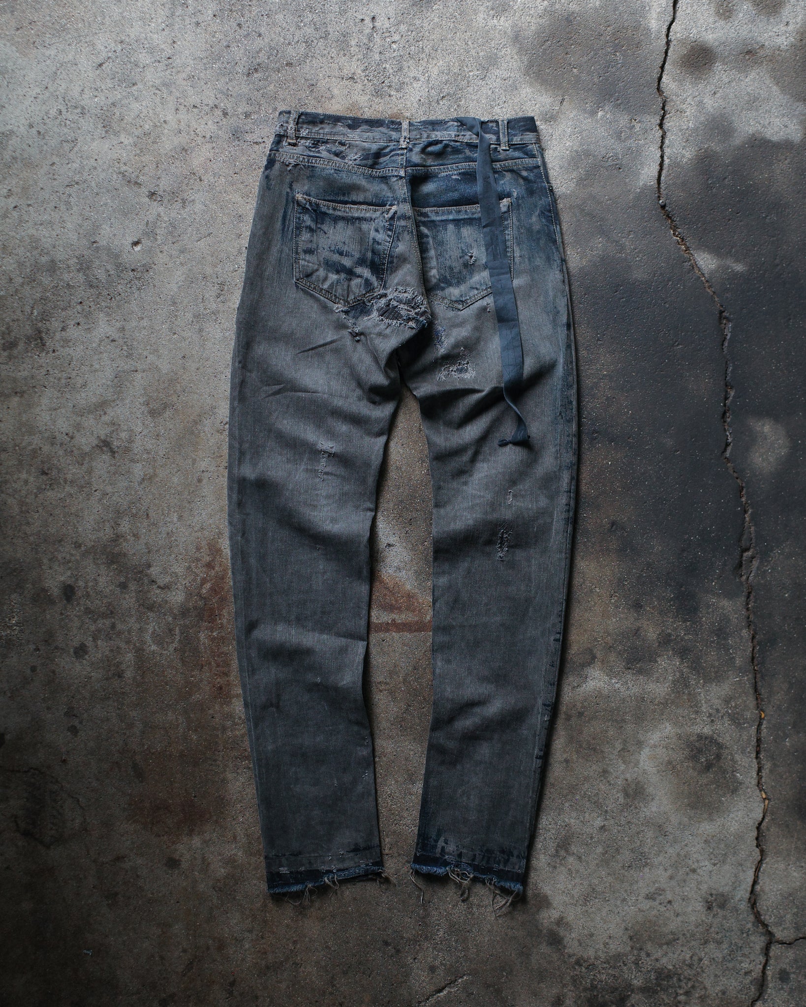 Rick Owens SS09 Repaired Hogwash Denim