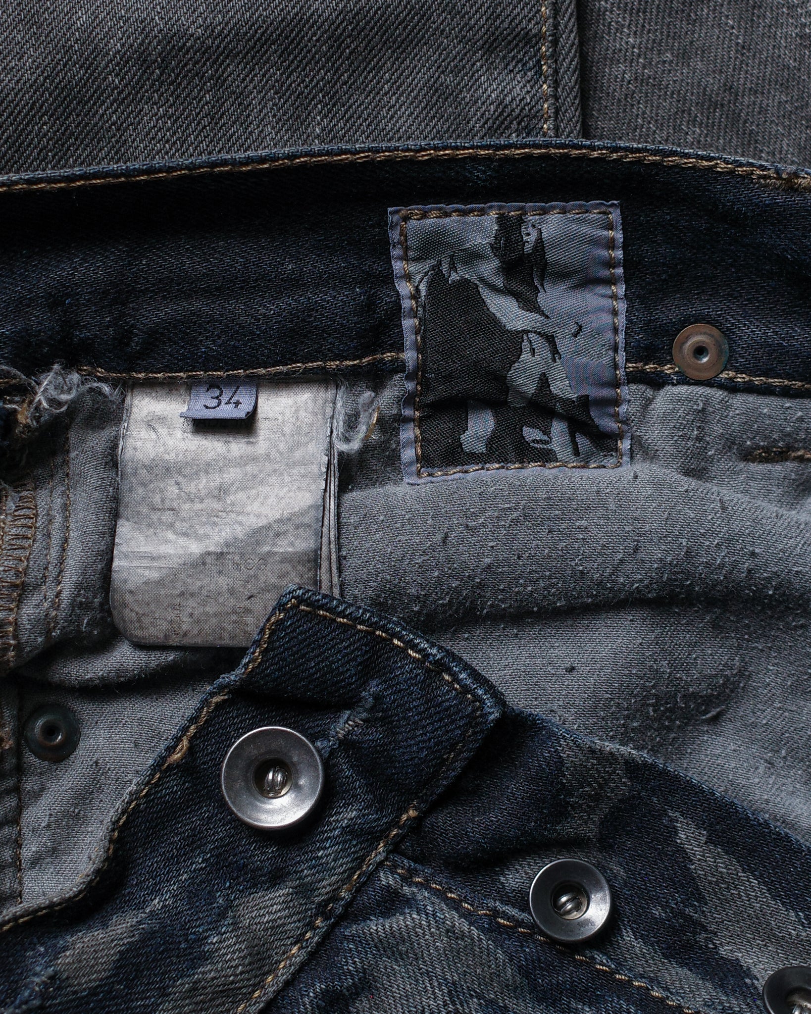 Rick Owens SS09 Repaired Hogwash Denim