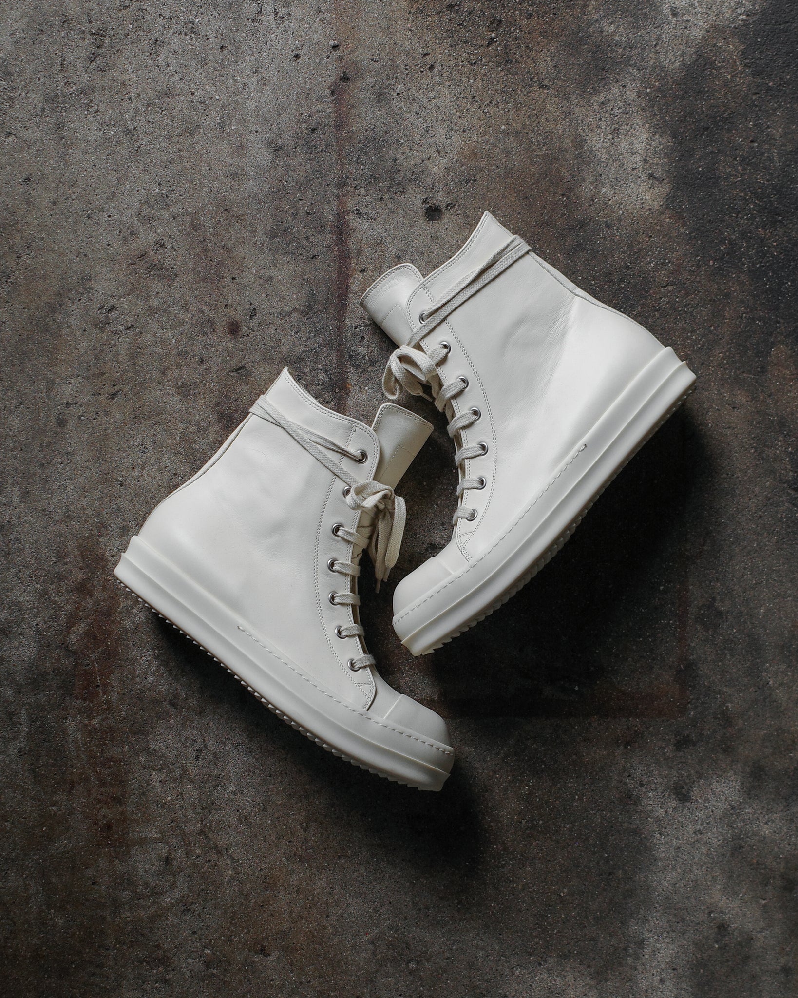 Rick Owens Milk Ramones