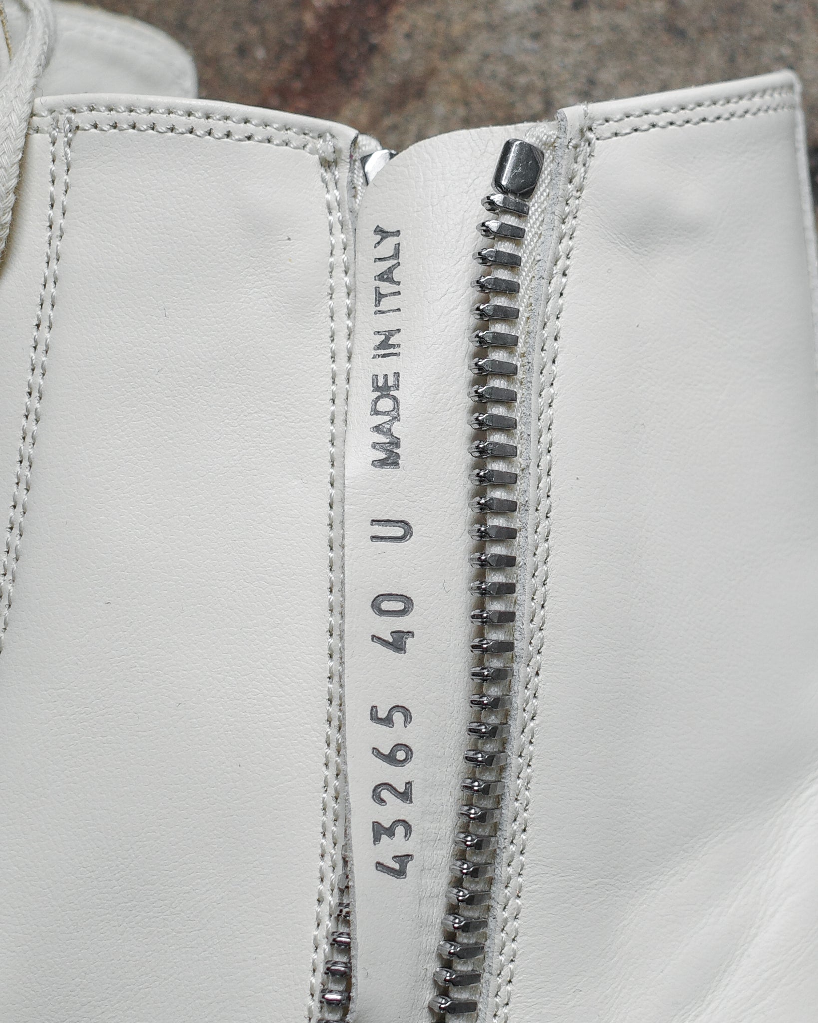 Rick Owens Milk Ramones