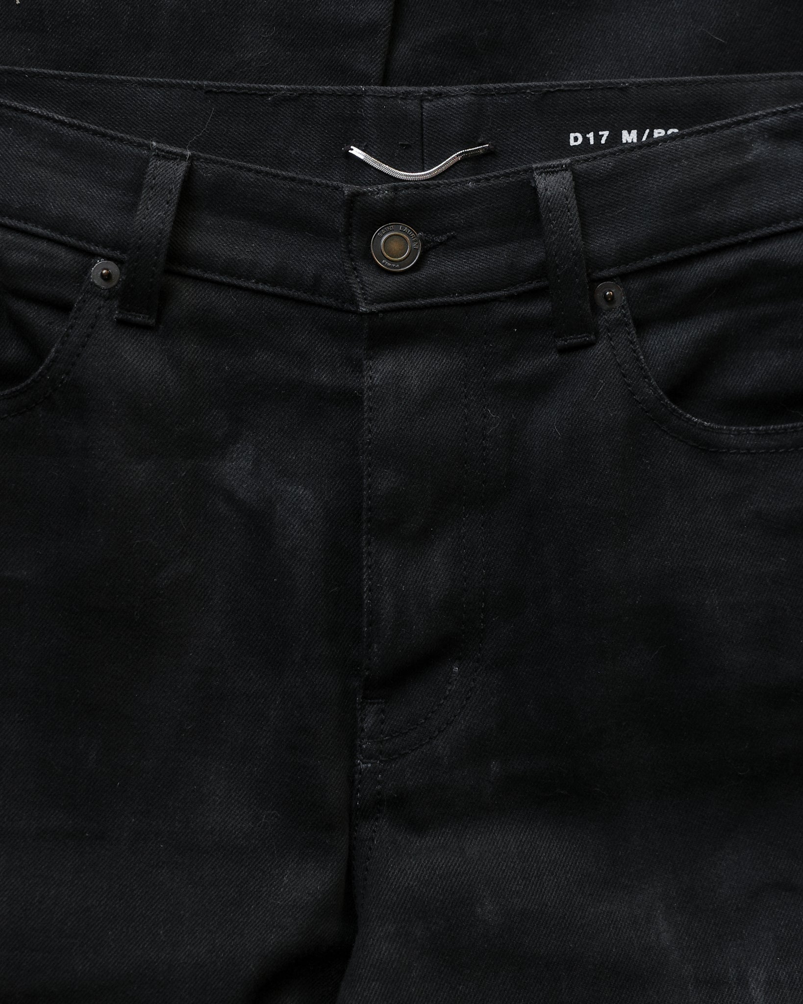 Saint Laurent Paris 2018 D17 Light Wax Denim