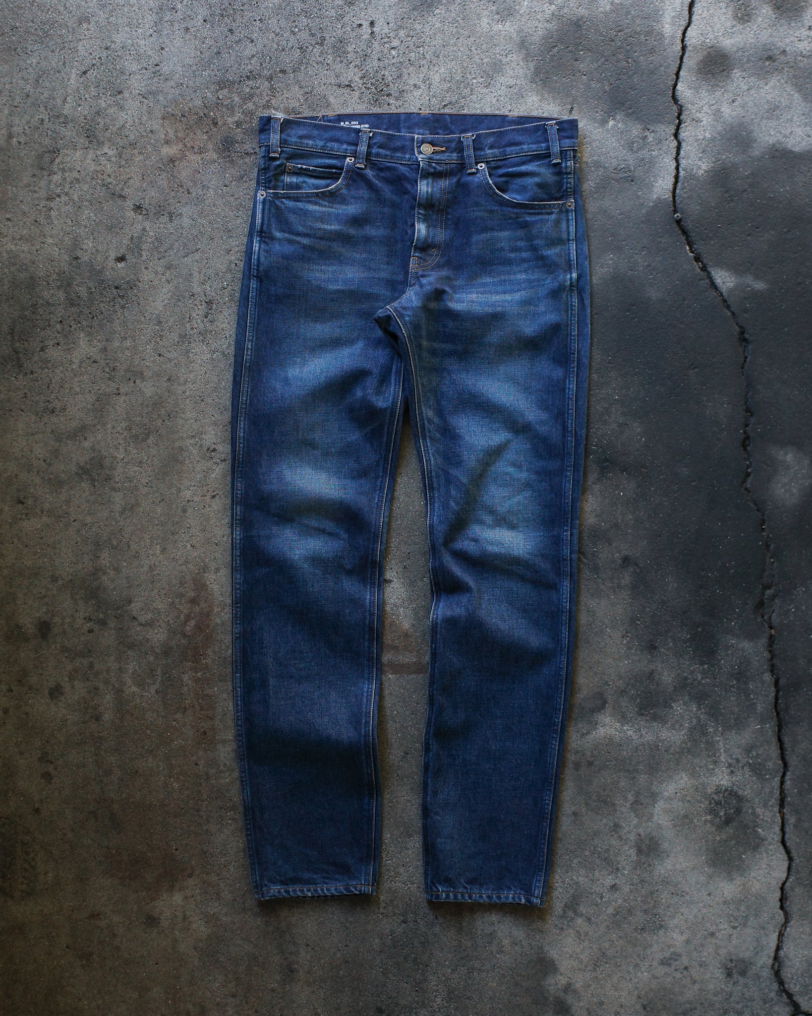 Celine FW22 Dark Union Wash Denim