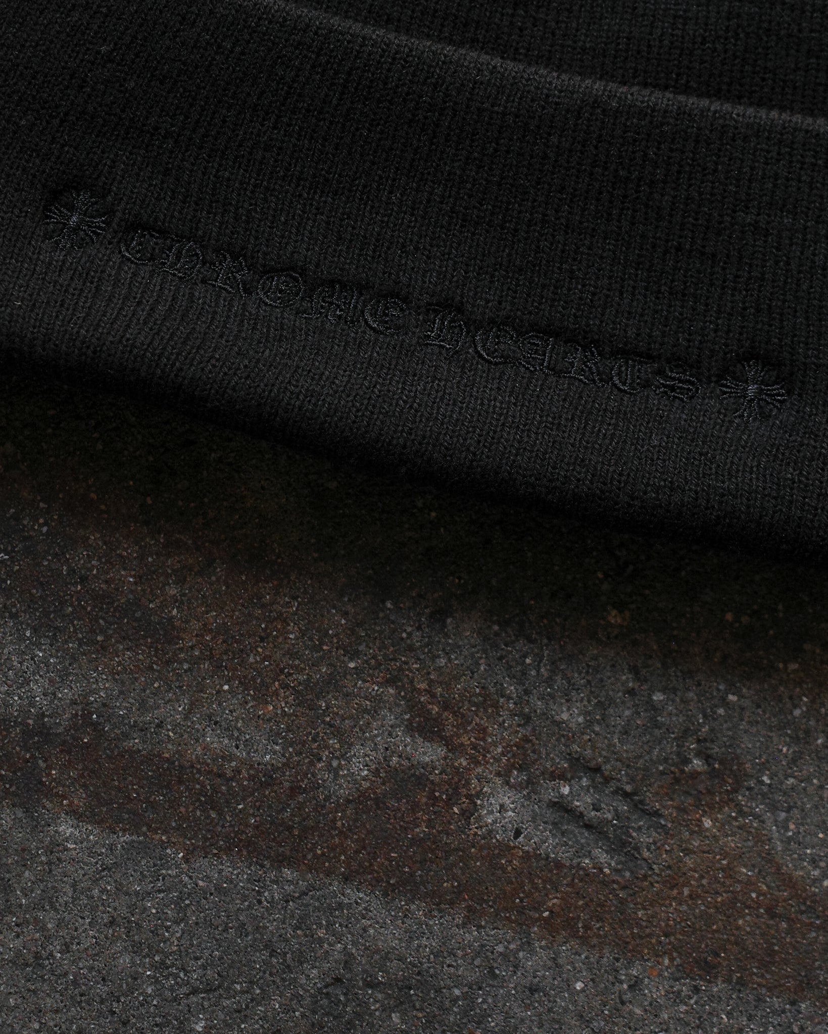 Chrome Hearts 2025 "CH" Tonal Beanie