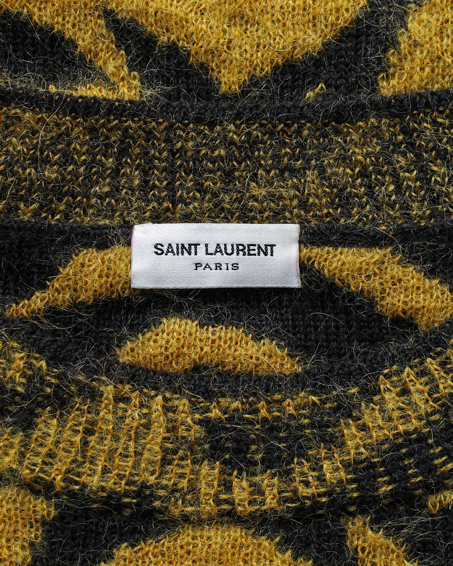 Saint Laurent Paris 2019 Tiger Print Sweater