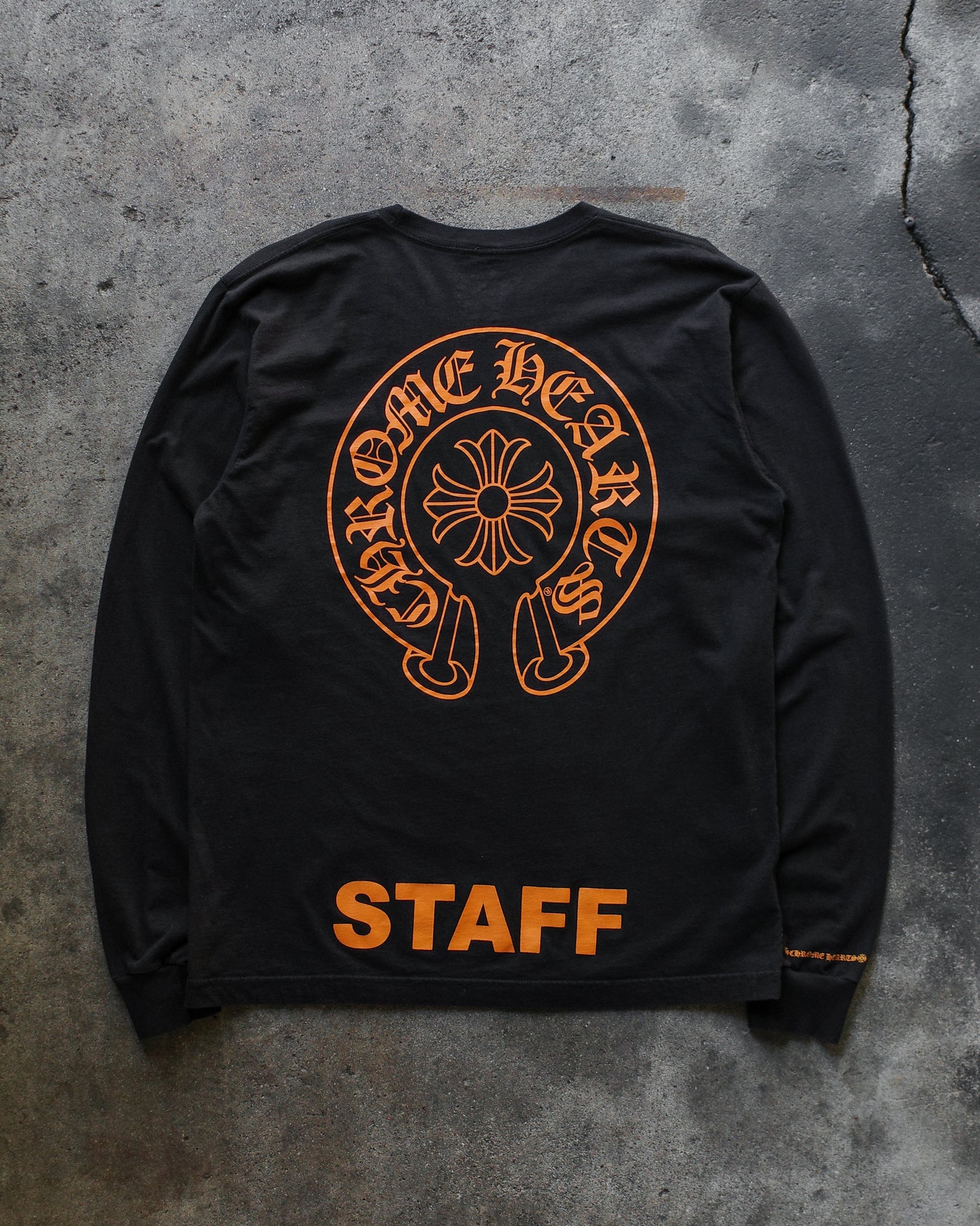 Chrome Hearts "STAFF" Horseshoe Long Sleeve
