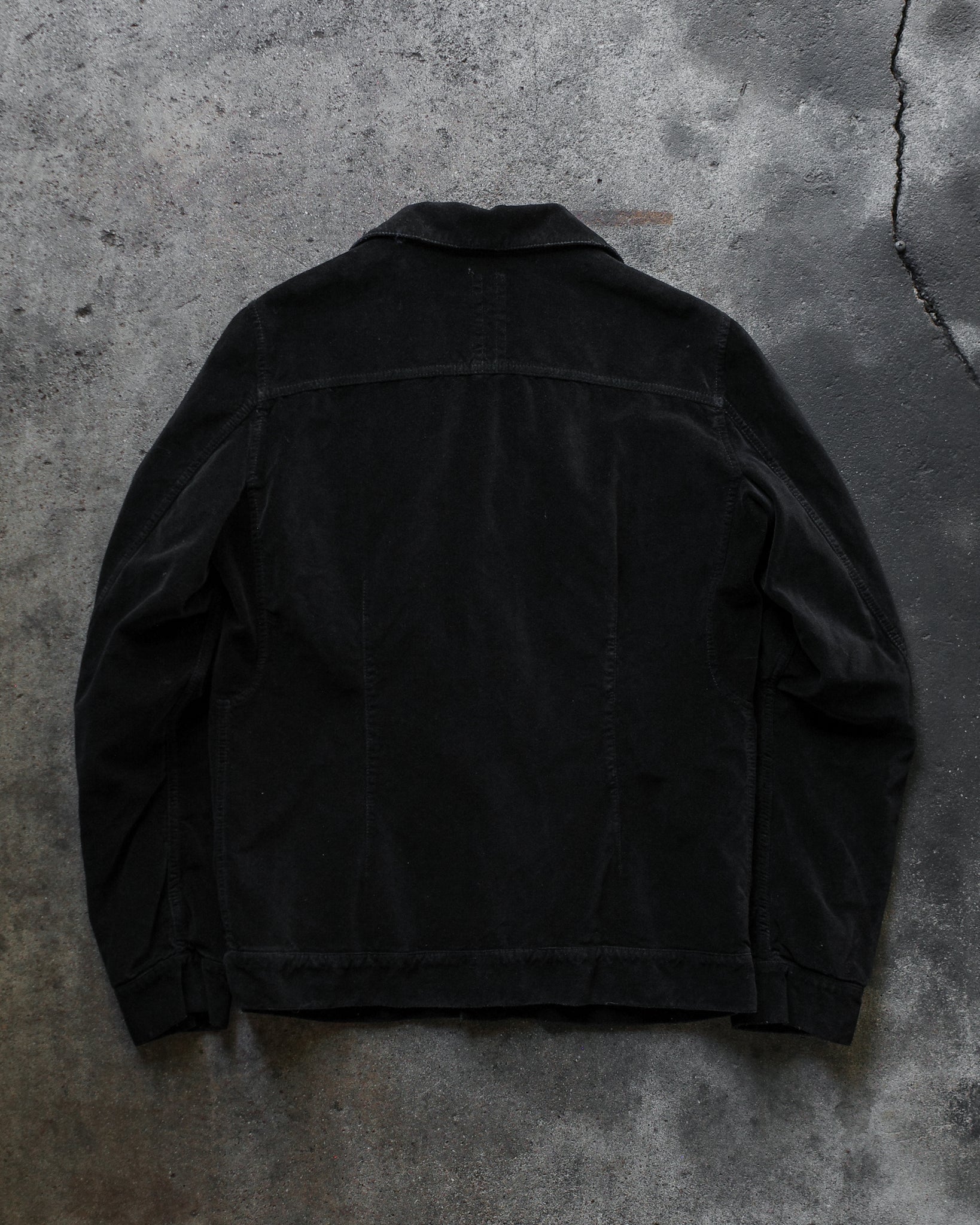 Rick Owens Velvet Worker Jacket