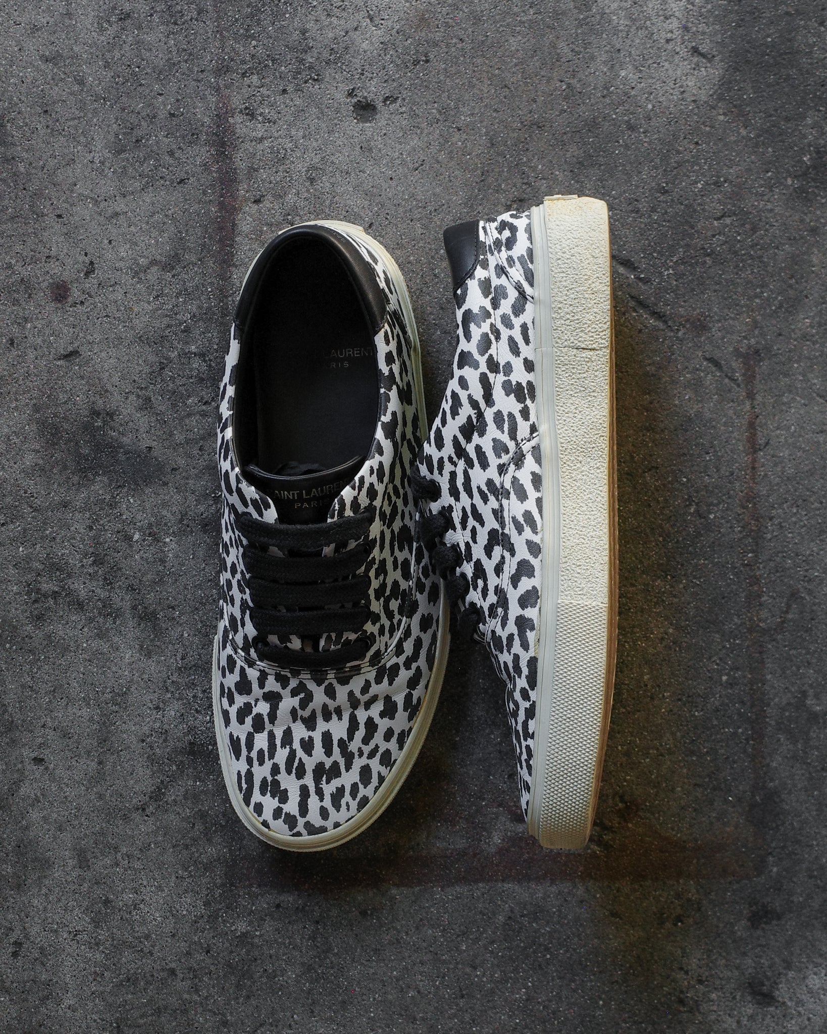 Saint Laurent Paris Baby Cat Sneakers – BLINDATE INC