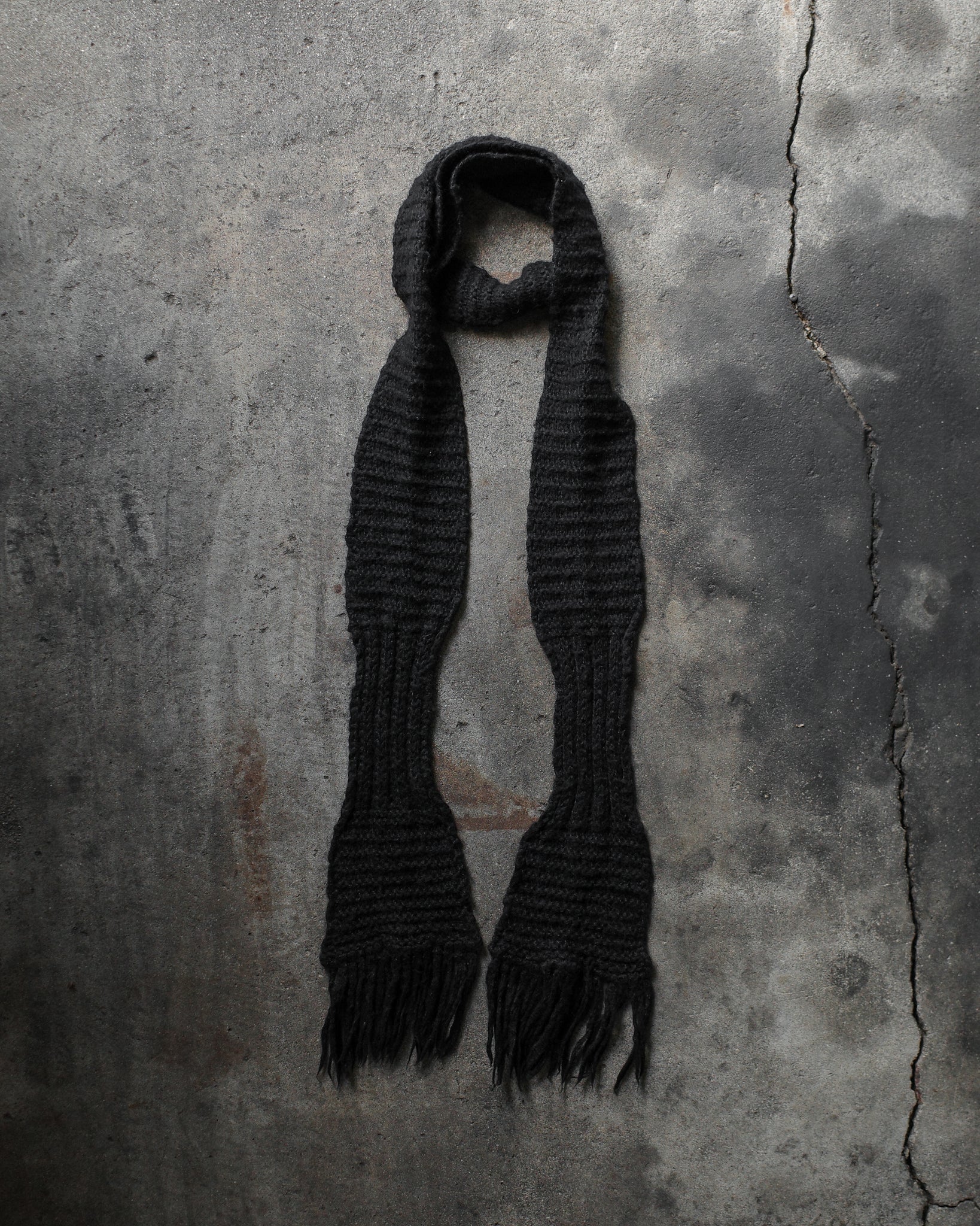 Dior Homme AW05 フリンジ　ストール Dior Homme AW05 Scarf – BLINDATE INC