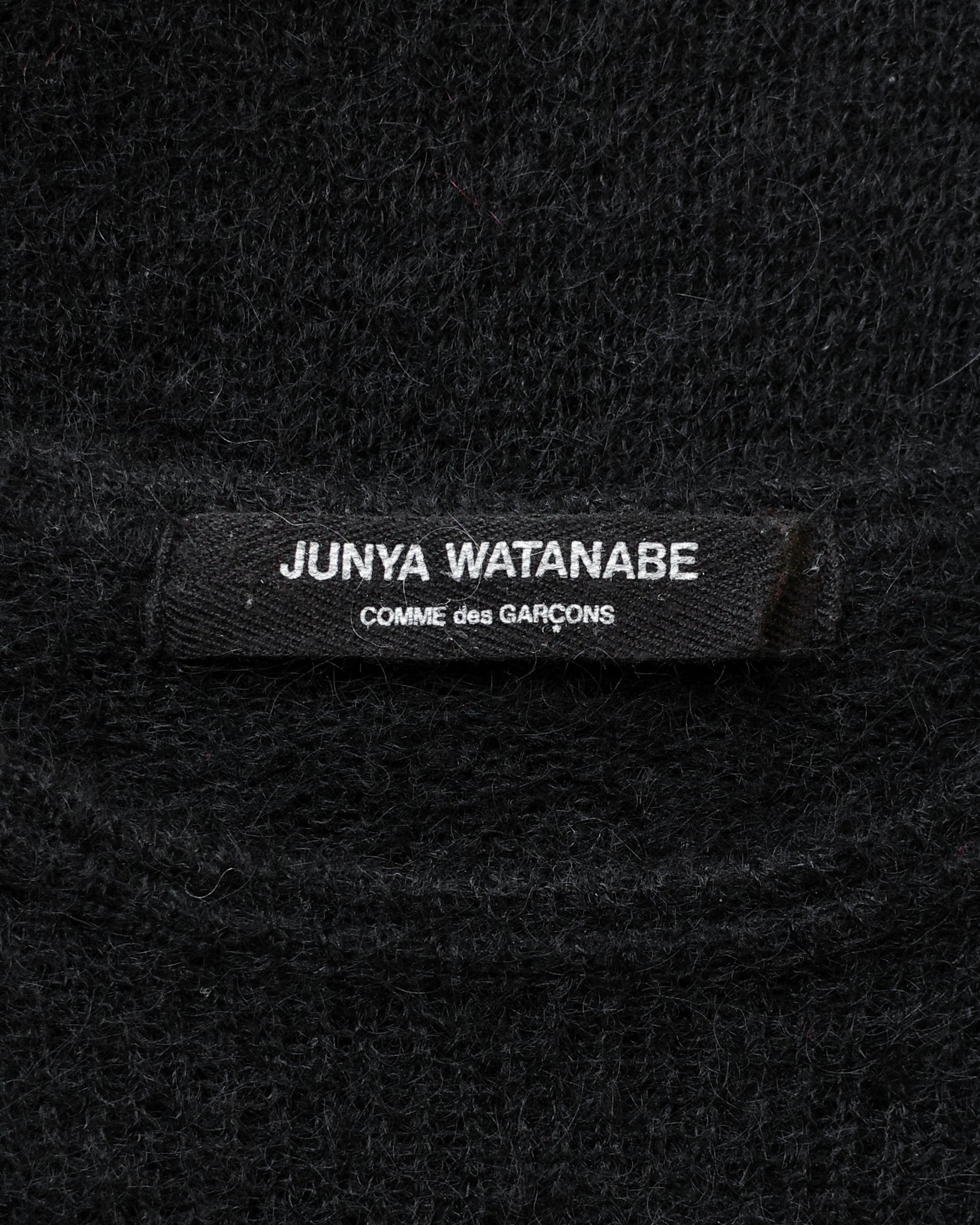 JUNYA WATANABE MAN ヘチマ襟 ストライプ ニット カバーオール JUNYA