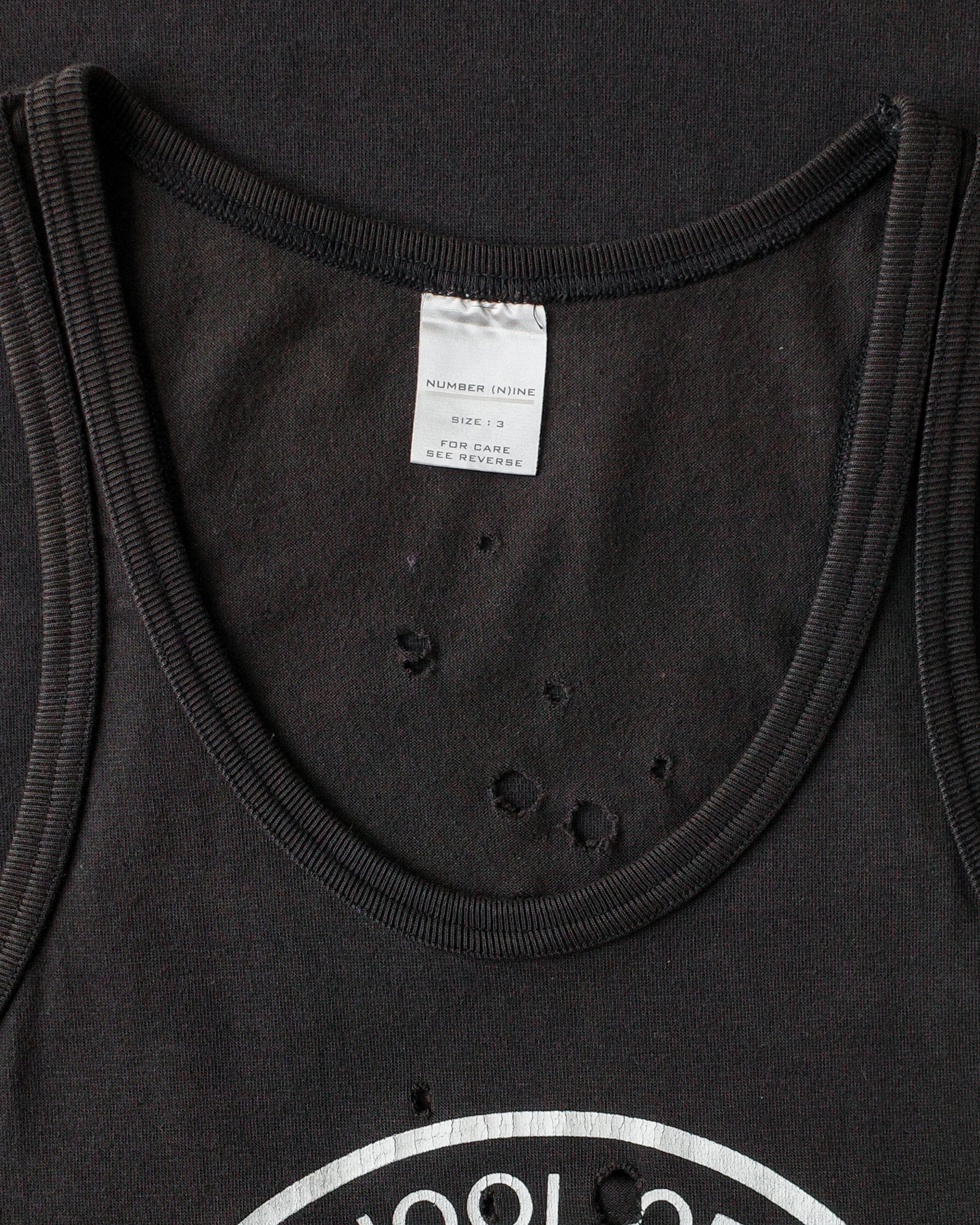 Number (N)ine SS01 SOVC Tank Top